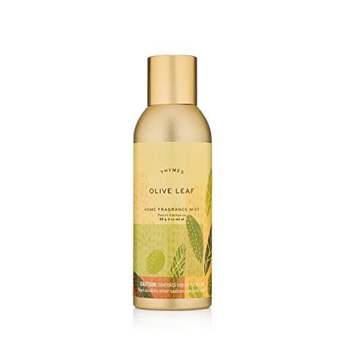 Thymes Home Fragrance Mist Room Air Fresheners for Home Long Lasting Air Freshener Spray Premium Home Fragrance Notes of Laurel Leaf Lavender Flowers and Patchouli (Olive Leaf 3 oz)