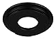 Fotodiox Lens Mount Adapter Compatible with C-Mount CCTV/Cine Lens on Canon EOS (EF, EF-S) Mount D/SLR Camera Body