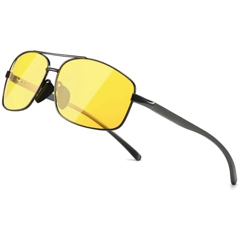 SUNGAIT Night Driving Glasses for Men Glare Reducing HD Night Vision Glasses Polarised SGT458QKYS-UK Cover