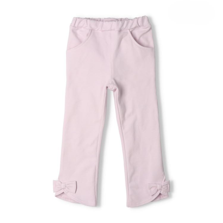 [クレセント] カジュアルパンツ ２５ＣＳストレッチミニウラケパンツ P 110 ガールズ ピンク