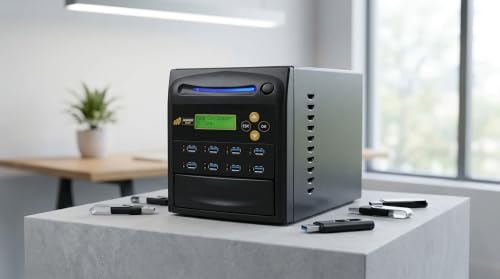 Image of Acumen Disc 1 to 7 USB 3.0 Duplicator & DOD Eraser - 6GB /Min AD07-USB100