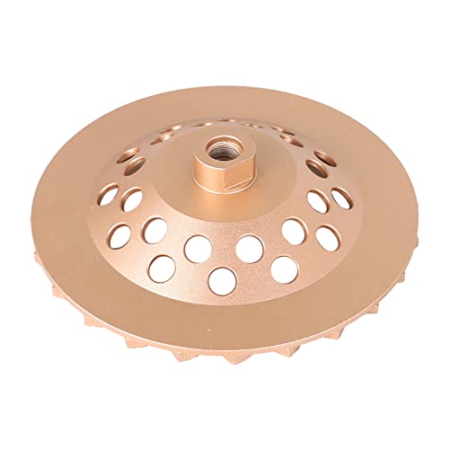 Kimllier KM-1681579-557586-LR 7 Inch Concrete Grinding Wheels 24 Turbo Diamond Segments 5/8 Inch -11 Arbor Diamond Grinding Wheel Fit thumb #3