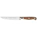Produktbild WMF Spitzenklasse Plus Wooden Edition Allzweckmesser Wellenschliff 22 cm, Made in Germany, Messer geschmiedet, Performance Cut, Holzgriff