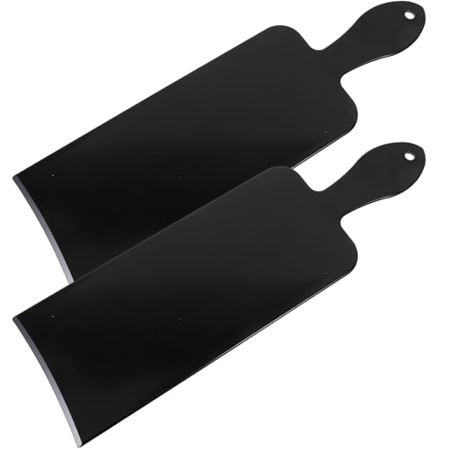 FRCOLOR Level Highlighting Foil Hair Mask 2pcs Wide Foiling Board for Hair Coloring Large Styling Tool for Freehand Techniques