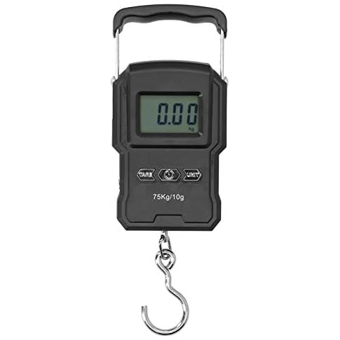 Heaveant Digital Scale, WH-A22L 75kg Electronic Scale Mini Portable Digital Weight Scale with Measuring Tape Cover