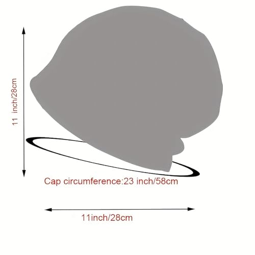 Jemis Women's Baggy Slouchy Beanie Chemo Cap for Cancer Patients