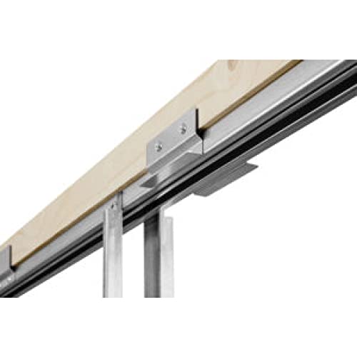 Kit de sistema de marco de puerta simple Rocket Door Steel Frame para puerta de 28 x 80 pulgadas (puerta no incluida) miniatura 6