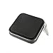 40PCS Capacity Disc Plastic CD Bag, Wallet Storage Organizer CD Case, Disc Wallet CD Case Storage Bag(Black)
