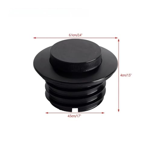 Bouchon carburant escamotable pour Road Glide ST finition usinée - 4