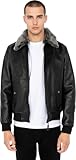 Schott NYC LC930D Veste en cuir Homme,Noir (Black) , XXX-Large (Taille fabricant: XXXL)...
