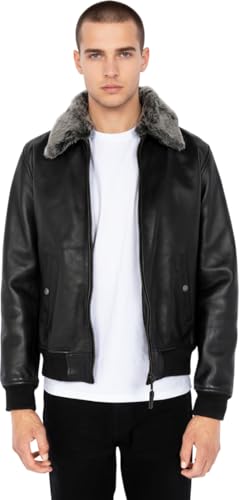 Schott NYC Homme Lc930d Blouson, Noir, S EU