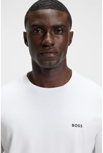 BOSS Herren Tee T-Shirt, White100, 3XL EU – Ansicht 5