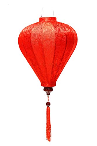 Oranje chinese lampion van , uit voorraad leverbaar, rond 45