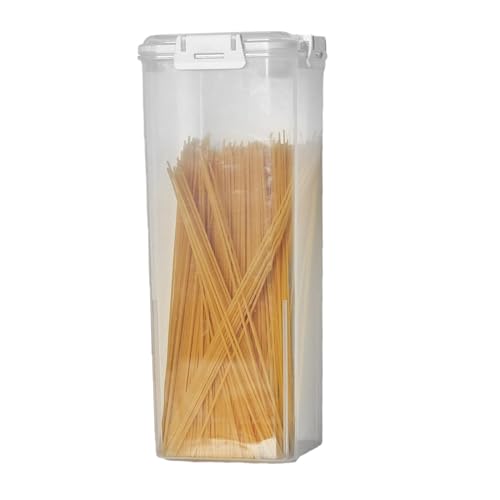 Contenedor de almacenamiento de pan – Panera hermética, contenedor de pan grande | Organizador de pan con 2 niveles, panera transparente hermética con tapa, panera portátil para el mostrador, mantiene