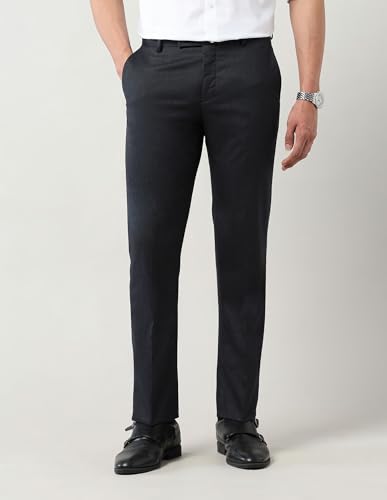 Image of Arrow Mens Charcoal-Grey Pants