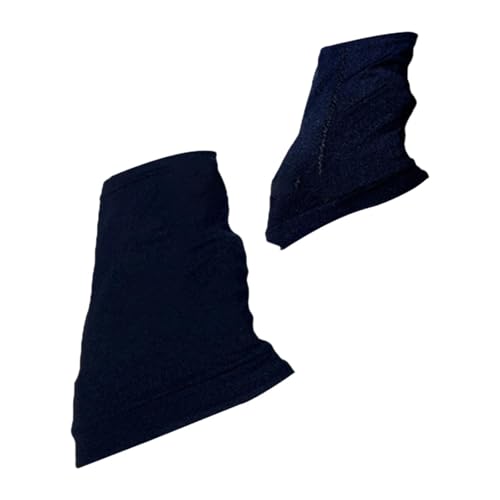 Warmers for Skating Legs Elastic Cover Accessories for Winter Activities, Black, L