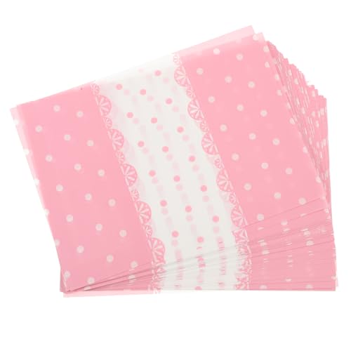 minkissy Stylish Nougat Candy Wrappers 100 Sheets Food-safe Chocolate Wrappers Easy to Wrap Treats Packaging