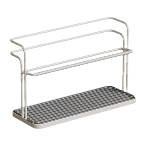 Estante de secado de biberones, estante de secado de platos de cocina, soporte de secado de tazas, estante de secado de biberones, escurridor de tazas de doble capa, estante de almacenamiento de