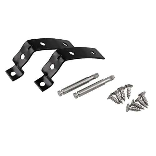 SDENSHI Handschuhfach Reparatur Kit Deckel Repair Set für Audi A4 S4 RS4 B6 B7 Bracket 8E2857131, Schwarz