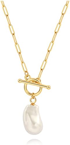 SOFYBJA Saint Benedict Necklace Drop 18K Gold Toggle Medallion Co...