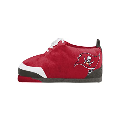 Image of FOCO Mens NFL Team Logo Plush Oversized Sneaker Slippers