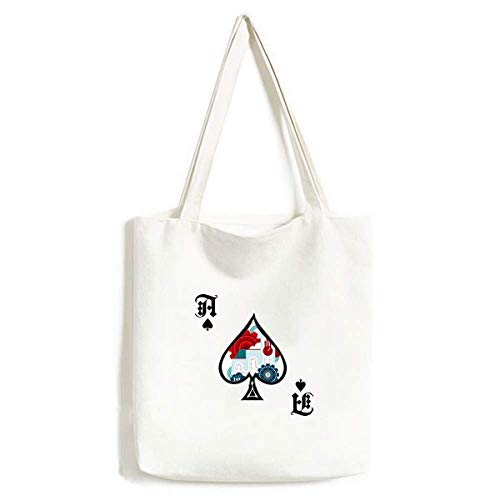 Sac à main en forme de bêche lavable couleur contrastée