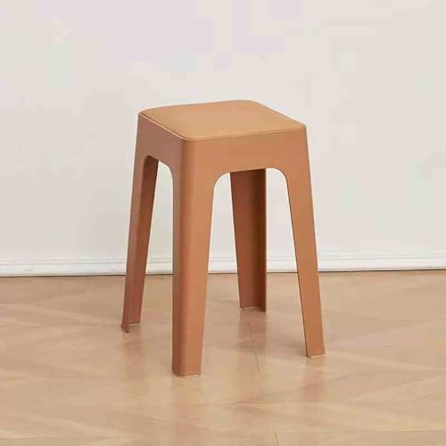 Taburetes apilables portátiles, asientos de bar sin respaldo para el hogar, oficina, comedor, diseño que ahorra espacio, muebles ligeros y elegantes, perfectos para espacios pequeños