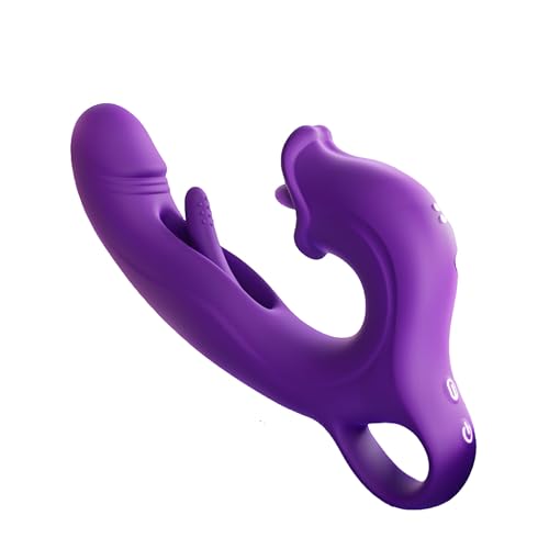 Masajeador Íntimo Controlado Flexible 10 Modos Morado miniatura 1