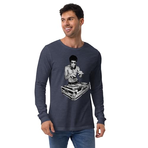 Bruce Lee DJ Dragon Original Unisex Long Sleeve Tee3