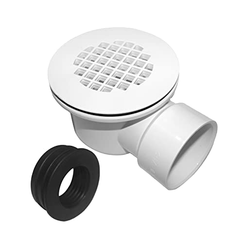 PVC 2''Side Outlet Drain Assembly，for Low Profile Shower Drain...