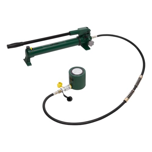 INPAITOO Hydraulic Cylinder Jack+ CP-180 Hydraulic Hand Pump, Portable Hydraulic Ram Jack Kit Hydraulic Lifting Cylinder for Factories, Warehouses (30 Ton 2 inch) | US Stock