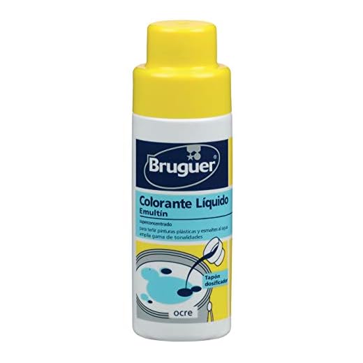 Bruguer Emultín Colorante Líquido Superconcentrado para pinturas y esmaltes Bermellón 100 ml