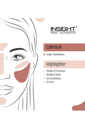 Insight Cosmetics Duo Stick Conceal Contour + Highlighter|Contouring Shade and Highlighter| Easy-to-Blend Formula| for a Defined and Chiseled Look,8.5 gm(Duo-02) - Image 3