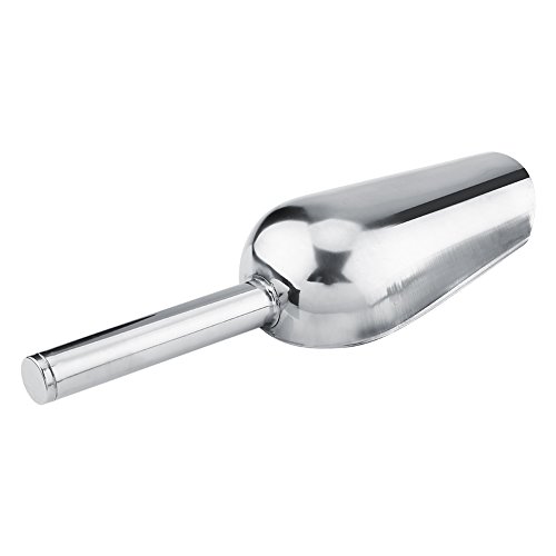 GLOGLOW 5 x Sweet Scoops/ 5 x Ice Tongs Wedding Candy Buffet Bar Home Kitchen Stainless Steel Set New Utilit Perfect as Dry Goods Tongs Candy Scoops(5*Scoop) - Image 4