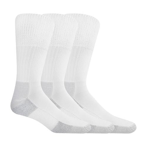 Dr. Scholl's Men's Advanced Relief Blisterguard Socks-2 & 3 Pair Packs-Non-Binding Cushioned Comfort