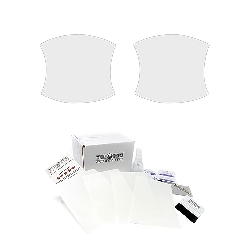 YelloPro Custom Fit Door Handle Cup 3M Scotchgard Anti Scratch Clear Bra Paint Protector Self Healing for 2016 2017 2018 2019 2020 2021 2022 2023 2024 Mazda MX-5 Miata Coupe, Convertible (2pcs)