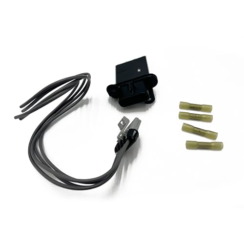 Image of HVAC Fan Blower Motor Resistor Kit with Wire Harness Compatible with Toyota 2005-2020 Tacoma L4 V6 2.7L 3.5L 4.0L Replaces 8713804050 8713804052 8713804051 JA1772 RU746