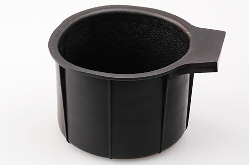 Ford Center Console Cup Holder Insert Fits for 2011-16 Ford F250 F350 F450 F550 Super Duty Black #CC3Z-2813562-AA