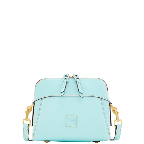 Dooney & Bourke Crossbody Bags for Women, Cameron Florentine Leather Crossbody Bag - Blue