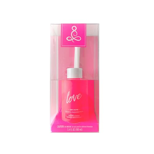 DW Valentine's Day Love Reed Diffuser - Peony & Passionfruit 3.4 fl oz/100 ml