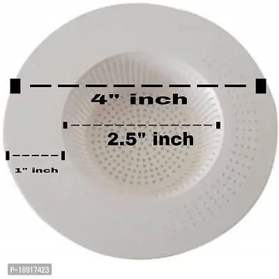 Kitchen Strainers (Plastic), Kitchen Sink Jali Waste Filter Cup Sink mesh, Plastic Drain Basin Basket Filter Cup Drainer Sink Jali