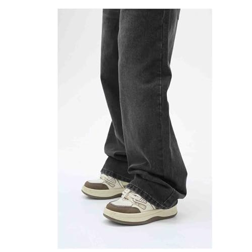 Men's Jeans Loose Pants Y2K Hip-hop Jeans Casual Solid Color Jeans Loose Retro Work Pants3