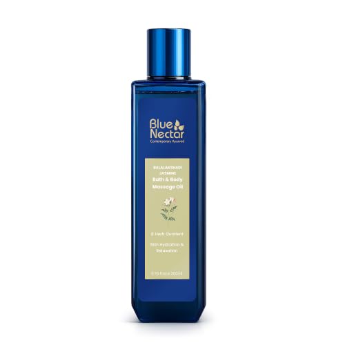 Blue Nectar Jasmine Body Massage Oil | Sensual Massage Oil for Couples