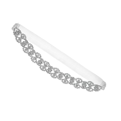 FOMIYES Elastisches Strumpfband Bein Ring mit Strass für Braut Hochzeitsfeier Geburtstagsfeier und Zeremonien Flexibles und Angenehmes Tragegefühl