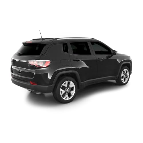 SlickMod Chrome Delete Blackout Vinyl Overlay for 2017-2025 Jeep Compass ...