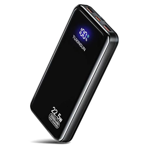 TUXINSUN Batterie Externe 20000mAh Power Bank 22.5W...