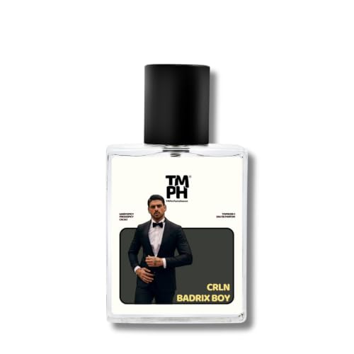 Image of TMPerfumehouseCrln Badrix Boy EDP for Men | Amber, Woody & Long Lasting Perfume Spray | Freshspicy, Warmspicy & Cacao Fragrance | Luxury Gift for Him | TMPH | 50ml
