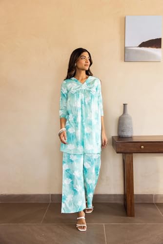 Image of Kalaanj Kurta Set for Women || 2 pic co-ords Set for Women (KALSS25SP4)