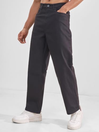 Image of Highlander Men Men's Straight Relaxed Fit Jeans | Stretchable | Everyday Comfort & Style| Jeans for Man|Premium Cotton Blend