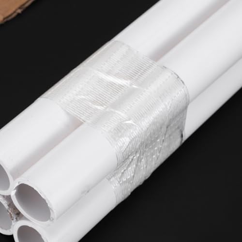 Image of MECCANIXITY Strapping Tape, 20 Roll 1 /2 Inch x 55 Yards Reinforced Packing Tape Filament Tape Heavy Task Packing Transparent 5.9 Mil Striped for Package Transport Electric Equipment Packaging